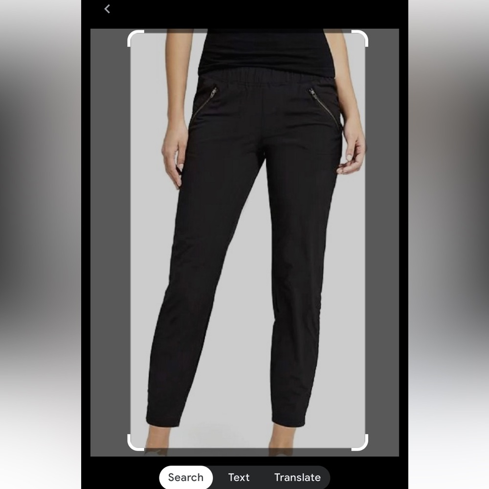 Athleta black jogger Sz 4